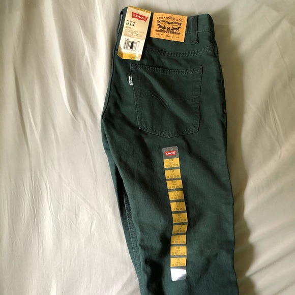 forest green levis